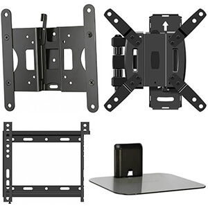 Sanus Secura QSF210-B2 | Full-Motion Wall Mount for Flat – Panel TVs up to 39”
